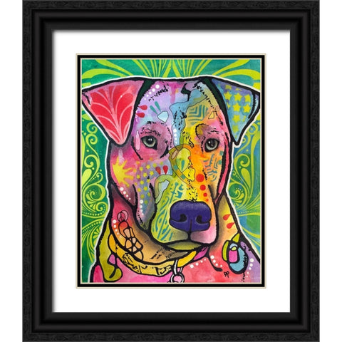 In the Details Black Ornate Wood Framed Art Print with Double Matting by Dean Russo Collection