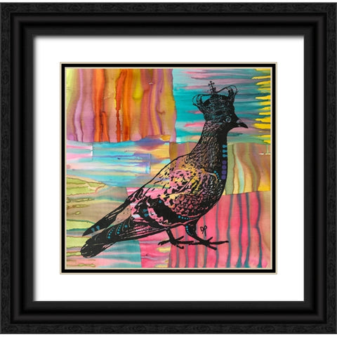 King Of The Free World Black Ornate Wood Framed Art Print with Double Matting by Dean Russo Collection