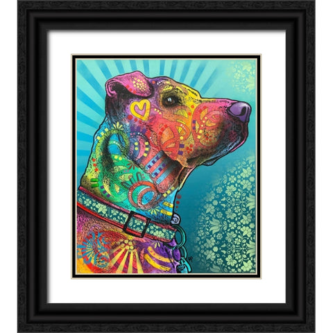 Style Eyes Black Ornate Wood Framed Art Print with Double Matting by Dean Russo Collection