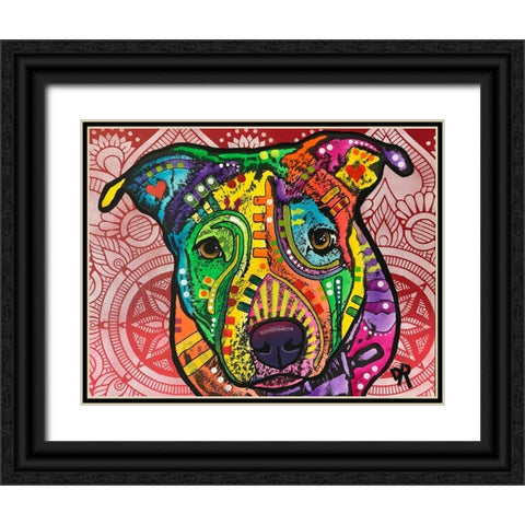 Eyes are the Window to the Soul Black Ornate Wood Framed Art Print with Double Matting by Dean Russo Collection