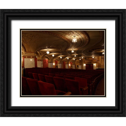 Theater Black Ornate Wood Framed Art Print with Double Matting by Galloimages Online