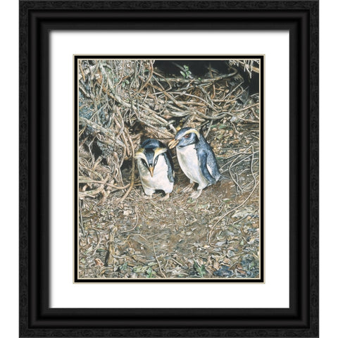 A Formal Affair Black Ornate Wood Framed Art Print with Double Matting by Stevenson, Graeme