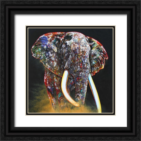The Last Of His Kind Black Ornate Wood Framed Art Print with Double Matting by Stevenson, Graeme