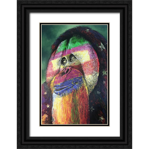 IMG_4910 Black Ornate Wood Framed Art Print with Double Matting by Stevenson, Graeme