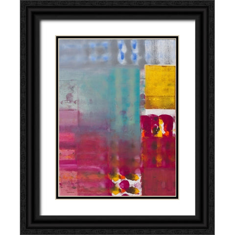 The Storm Passes By Black Ornate Wood Framed Art Print with Double Matting by Khorasani, Hooshang