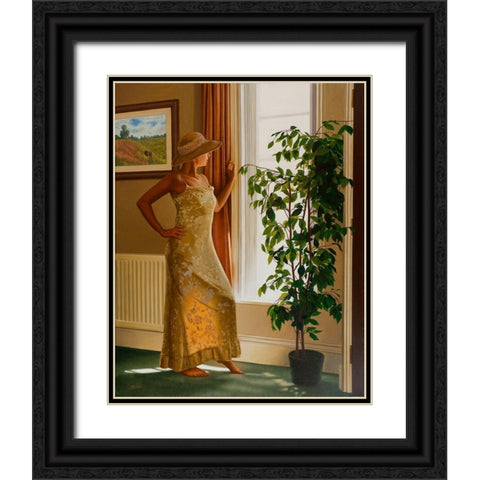 DSC_7719 Black Ornate Wood Framed Art Print with Double Matting by Silver, John