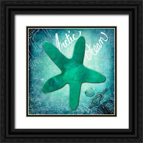 Ocean Arctic Ocean Black Ornate Wood Framed Art Print with Double Matting by LightBoxJournal