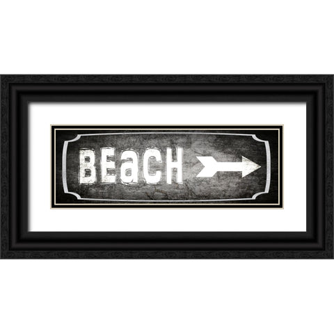Good Times_Beach_ALT1 Black Ornate Wood Framed Art Print with Double Matting by LightBoxJournal