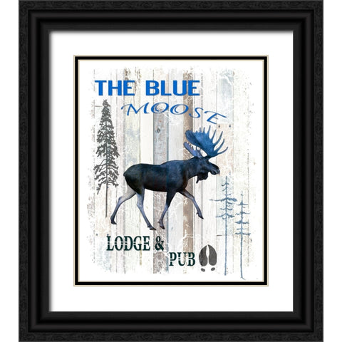 The Blue Moose Black Ornate Wood Framed Art Print with Double Matting by LightBoxJournal