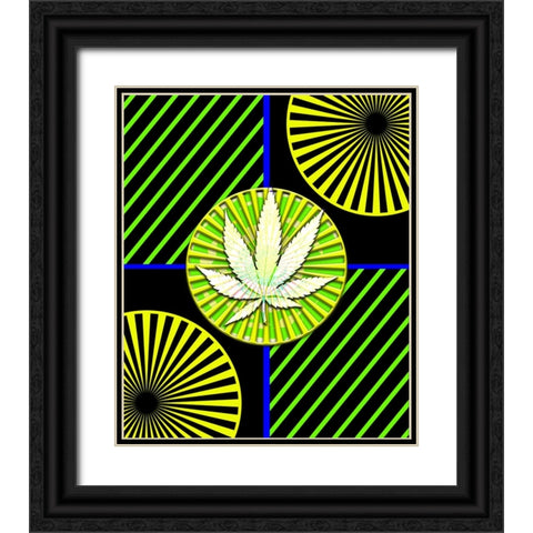 Pot 5 Black Light Black Ornate Wood Framed Art Print with Double Matting by LightBoxJournal