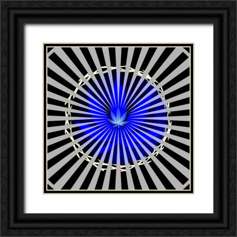 Pot 6 Black Light 2 Black Ornate Wood Framed Art Print with Double Matting by LightBoxJournal