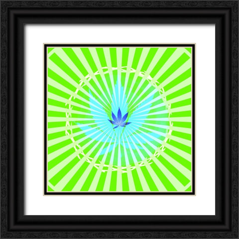 Pot 6 Black Light 3 Black Ornate Wood Framed Art Print with Double Matting by LightBoxJournal