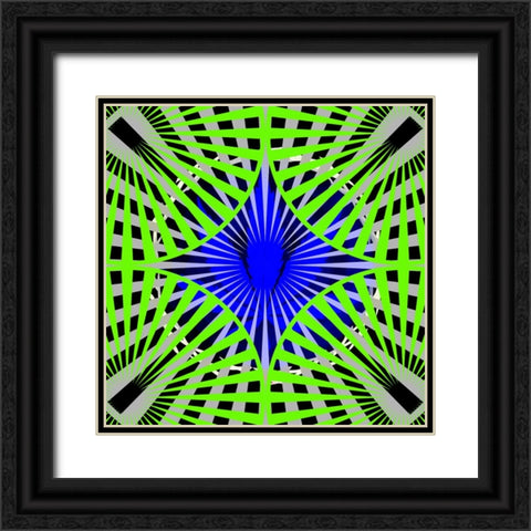 Pot 6 Black Light 4 Black Ornate Wood Framed Art Print with Double Matting by LightBoxJournal