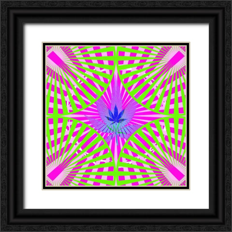 Pot 6 Black Light 5 Black Ornate Wood Framed Art Print with Double Matting by LightBoxJournal