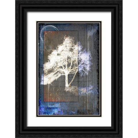 July Tree 5 Black Ornate Wood Framed Art Print with Double Matting by LightBoxJournal