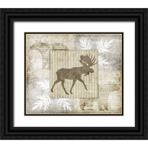 Decorative Lodge Black Ornate Wood Framed Art Print with Double Matting by LightBoxJournal