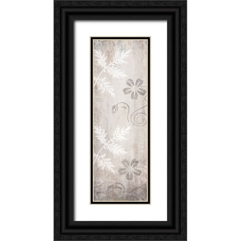Decortive Pattern Wall Black Ornate Wood Framed Art Print with Double Matting by LightBoxJournal