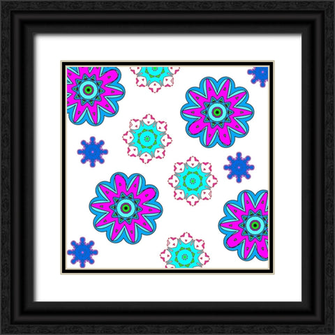Go Bo Ho 2 Black Ornate Wood Framed Art Print with Double Matting by LightBoxJournal