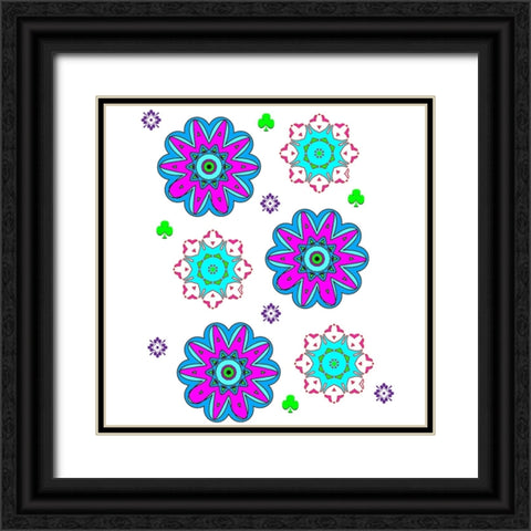 Go Bo Ho 3 Black Ornate Wood Framed Art Print with Double Matting by LightBoxJournal