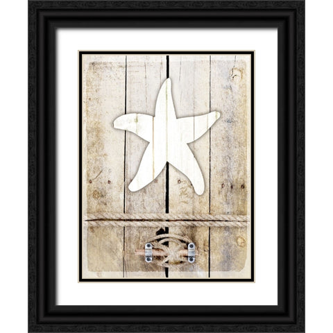Country Sea 1 Black Ornate Wood Framed Art Print with Double Matting by LightBoxJournal