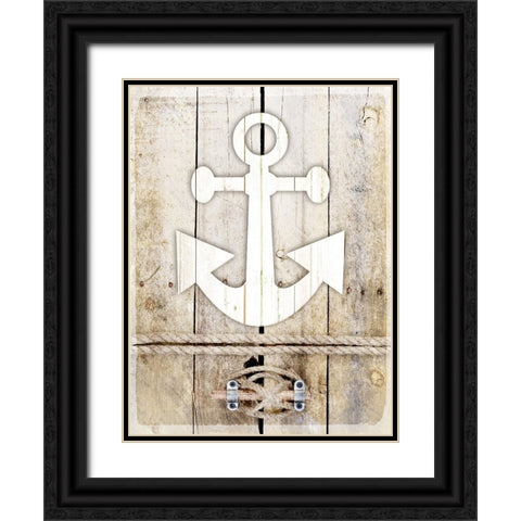 Country Sea 2 Black Ornate Wood Framed Art Print with Double Matting by LightBoxJournal