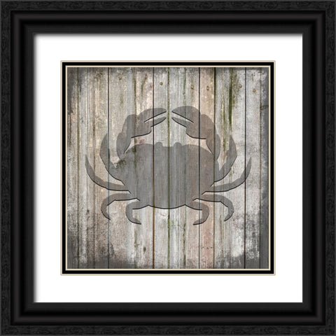 Country Sea V1 2 Black Ornate Wood Framed Art Print with Double Matting by LightBoxJournal