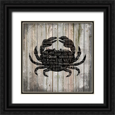 Country Sea V2 2 Black Ornate Wood Framed Art Print with Double Matting by LightBoxJournal