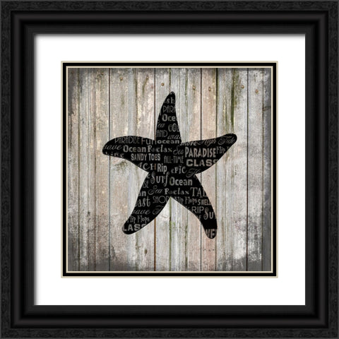 Country Sea V2 3 Black Ornate Wood Framed Art Print with Double Matting by LightBoxJournal