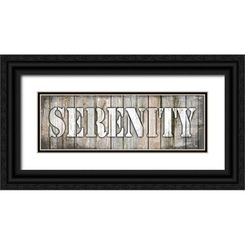 Country Sign V1 4 Black Ornate Wood Framed Art Print with Double Matting by LightBoxJournal