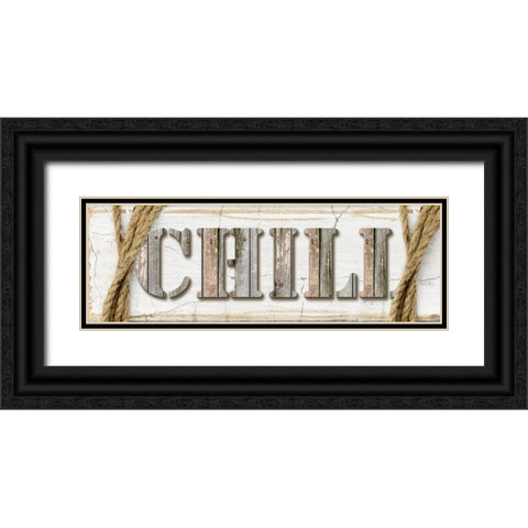 Country Wood Sign V3 3 Black Ornate Wood Framed Art Print with Double Matting by LightBoxJournal