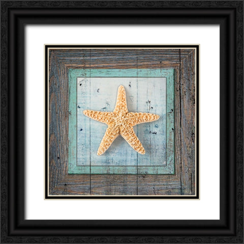 Framed Gypsy Sea  V1 2 Black Ornate Wood Framed Art Print with Double Matting by LightBoxJournal