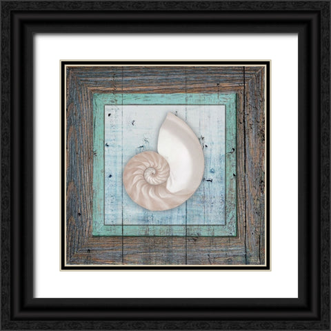 Framed Gypsy Sea V1 3 Black Ornate Wood Framed Art Print with Double Matting by LightBoxJournal