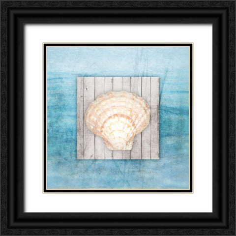 Framed Gypsy Sea V2 4 Black Ornate Wood Framed Art Print with Double Matting by LightBoxJournal