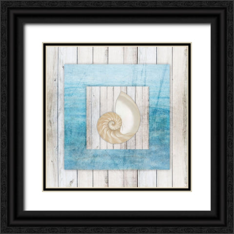 Framed Gypsy Sea V3 3 Black Ornate Wood Framed Art Print with Double Matting by LightBoxJournal