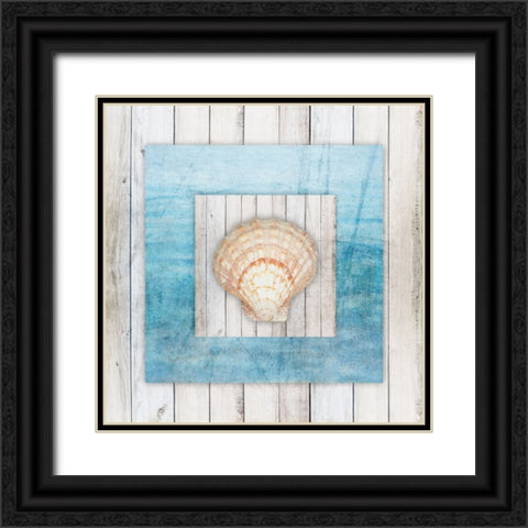 Framed Gypsy Sea V3 4 Black Ornate Wood Framed Art Print with Double Matting by LightBoxJournal