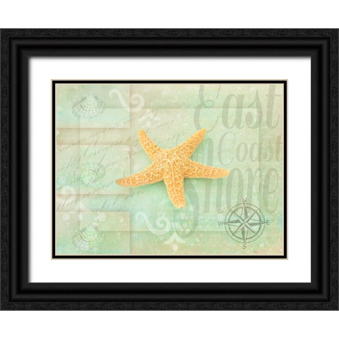 Gypsy Sea Green 4 Black Ornate Wood Framed Art Print with Double Matting by LightBoxJournal