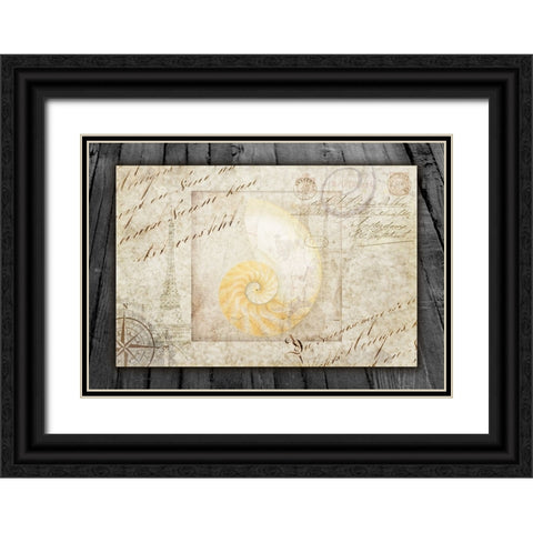 Gypsy Sea Returning Home 2 Black Ornate Wood Framed Art Print with Double Matting by LightBoxJournal