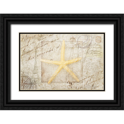 Gypsy Sea Returning Home V1 Black Ornate Wood Framed Art Print with Double Matting by LightBoxJournal