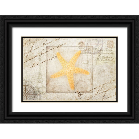 Gypsy Sea Returning Home V3 Black Ornate Wood Framed Art Print with Double Matting by LightBoxJournal