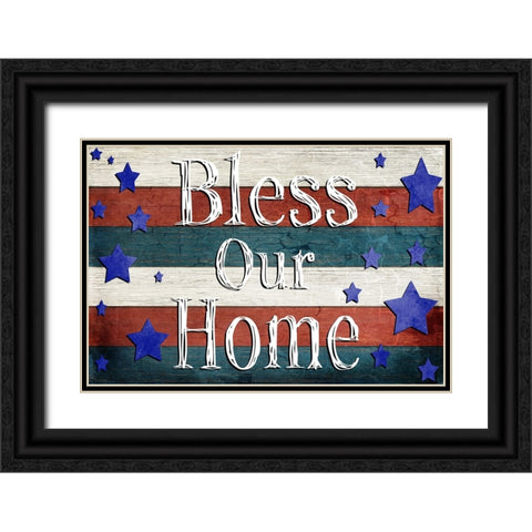 American Freedom Collection 3 Black Ornate Wood Framed Art Print with Double Matting by LightBoxJournal