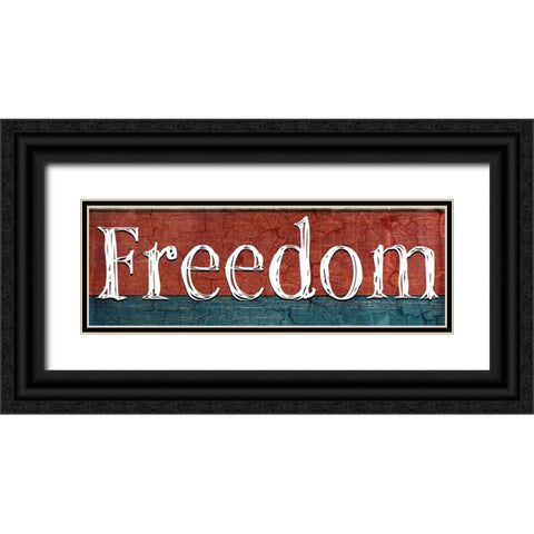 American Freedom Collection V11 Black Ornate Wood Framed Art Print with Double Matting by LightBoxJournal