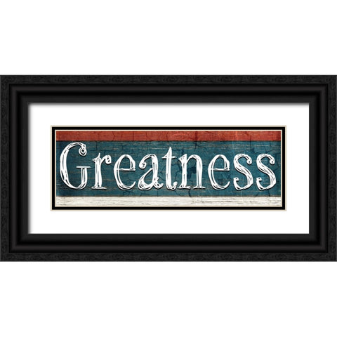 American Freedom Collection V12 Black Ornate Wood Framed Art Print with Double Matting by LightBoxJournal