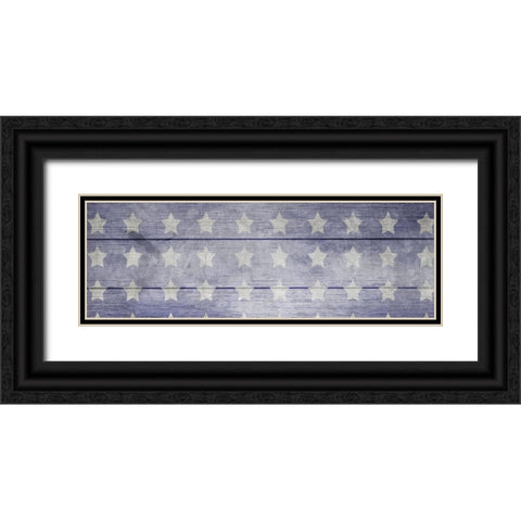 American Workshop Series 3 V6 Signs 27 Black Ornate Wood Framed Art Print with Double Matting by LightBoxJournal