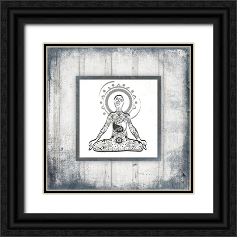 GypsyYoga V1 2 Black Ornate Wood Framed Art Print with Double Matting by LightBoxJournal