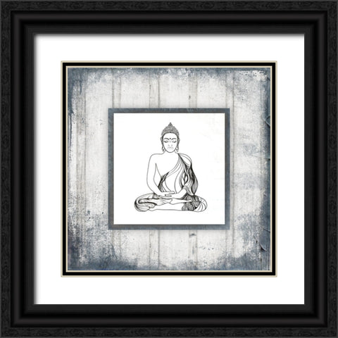 GypsyYoga V3 2 Black Ornate Wood Framed Art Print with Double Matting by LightBoxJournal