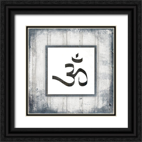 GypsyYoga V4 3 Black Ornate Wood Framed Art Print with Double Matting by LightBoxJournal