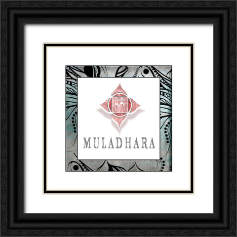 Muladhara_Symbol 4 Black Ornate Wood Framed Art Print with Double Matting by LightBoxJournal