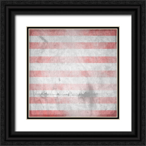 American Born Free Sign Collection V8 Black Ornate Wood Framed Art Print with Double Matting by LightBoxJournal