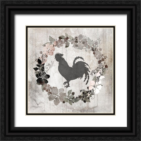 DownOnTheFarm V6 Black Ornate Wood Framed Art Print with Double Matting by LightBoxJournal