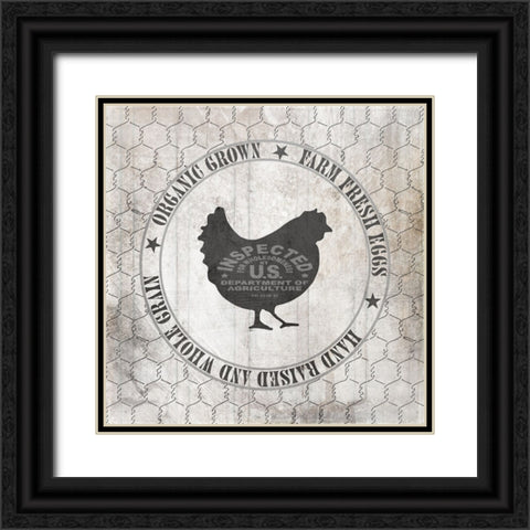 DownOnTheFarmCountry V8 Black Ornate Wood Framed Art Print with Double Matting by LightBoxJournal